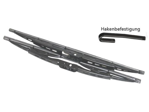 Set black wiper - black, blades