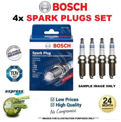 Bosch spark plugs - 4x,