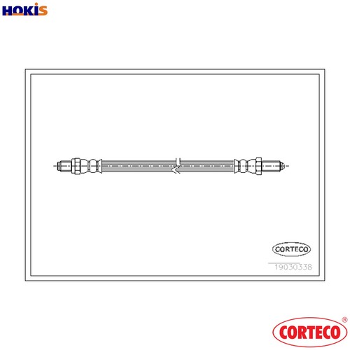 Brake hose 19030338 for - hose,