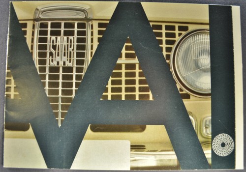 1967 saab brochure sedan 95 - 1967,
