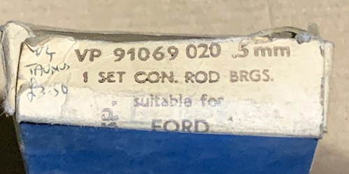 Rod bearing set 020 oversize - set,